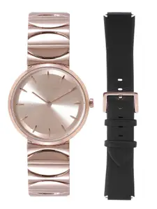 Calvin Klein Women Enchant Stainless Steel Bracelet Style Straps Analogue Watch 25700001