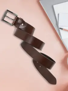 The Roadster Lifestyle Co Men Textured Genuine Leather Belt