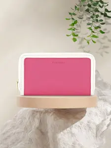 Fastrack Women Solid Zip Around Wallet