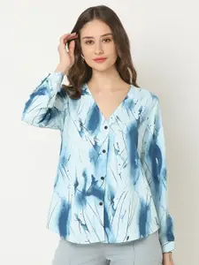 NOT SO PINK Women New Collarless Floral Printed Casual Shirt