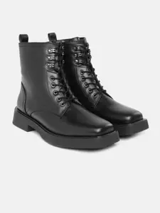 Roadster Women Mid Top Block Heel Regular Boots