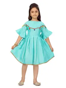 BAESD Bell Sleeve Fit & Flare Dress