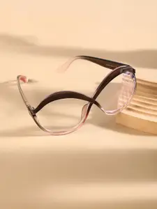 HAUTE SAUCE by  Campus Sutra HAUTE SAUCE by Campus Sutra Women Oversized Sunglasses with Polarised Lens