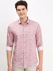 Allen Solly Men Floral Printed Cotton Slim Fit Casual Shirt