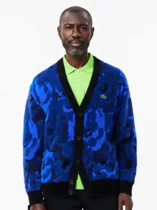 Lacoste Men Quirky Casual Cardigan