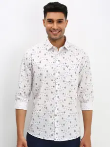 Allen Solly Men Floral Printed Cotton Slim Fit Casual Shirt