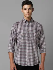 Louis Philippe Sport Men Cotton Slim Fit Opaque Checked Casual Shirt