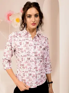 TANDUL Women Standard Floral Opaque Printed Casual Shirt