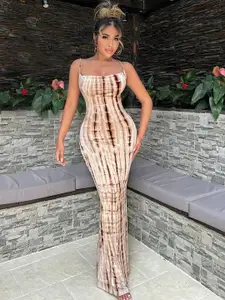 TANDUL Off-Shoulder Maxi Dress