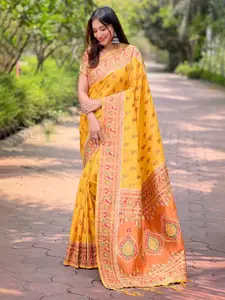 Mitera Woven Design Traditional Paithani  Saree