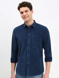 Allen Solly Men Custom Solid Cotton Casual Shirt