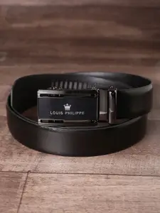 Louis Philippe Men Textured Leather Formal Belt