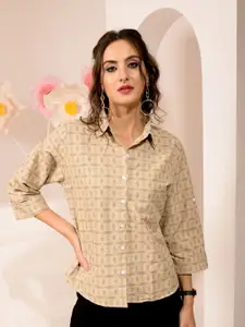 TANDUL Women Standard Opaque Printed Casual Shirt