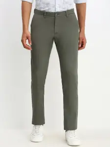 Allen Solly Men Solid Slim Fit Trousers