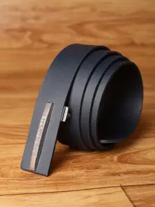 Louis Philippe Men Textured Leather Formal Belt