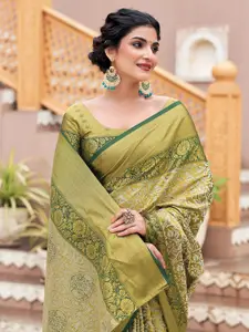 Satrani Woven Design Pure Silk Banarasi Saree