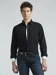 Pepe Jeans Men Solid Cotton Casual Shirt