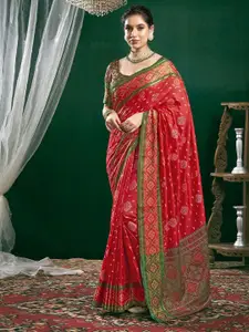 Mitera Woven Design Zari Art Silk Banarasi Saree