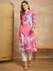 all about you Women Printed Straight Kurtas