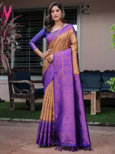 Anouk Ethnic Motifs Zari Kanjeevaram Saree