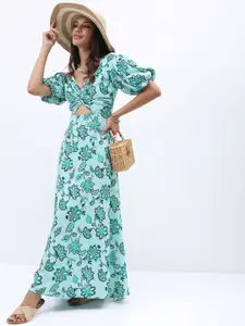 Tokyo Talkies Floral Print Maxi Dress