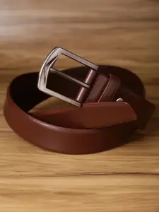 Peter England Men Solid Leather Formal Belt