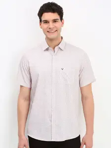 Allen Solly Men Geometric Printed Cotton Slim Fit Casual Shirt