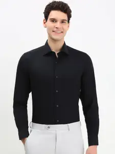 Allen Solly Sport Men Spread Collar Solid Cotton Formal Shirt
