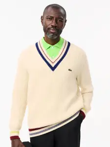 Lacoste Men Woollen Pullover Sweaters