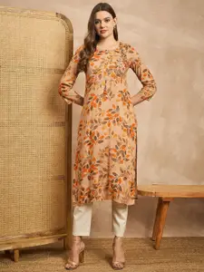 all about you Women Printed Straight Kurtas