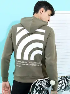 HIGHLANDER Men Printed Hooded Sweatshirt