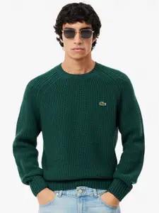 Lacoste Men Ribbed Woollen Pullover