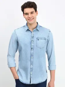 Allen Solly Men Custom Solid Cotton Casual Shirt