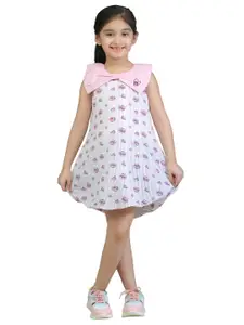 toothless Girls White A-Line Dress