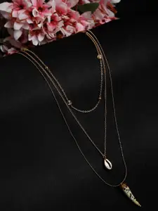 Madame  Rose Gold-Plated Layered Necklace