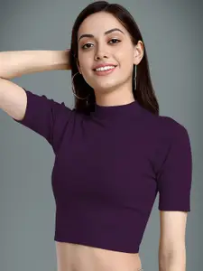 Dream Beauty Fashion Women Crop Fitted Top