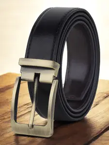 The Roadster Lifestyle Co Men Textured Formal Belts