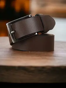 Provogue Men Textured Leather Formal Belt