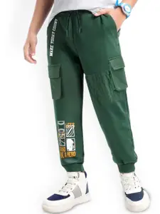 ARIAS By LARA DUTTA Cotton Printed Mid-Rise Joggers