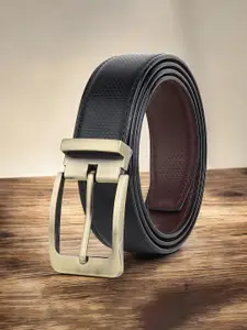 The Roadster Lifestyle Co Men Textured Formal Belts