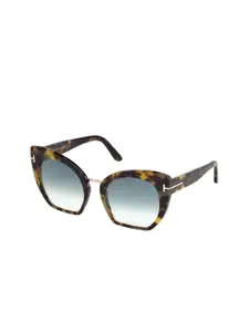 Tom Ford Women Cateye Sunglasses with UV Protected Lens FT0553 55 56W