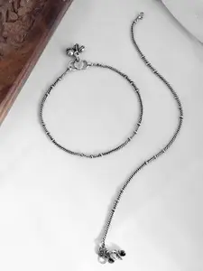 Voylla Silver-Plated Anklet
