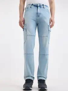 Pepe Jeans Men Straight Fit Cargos Trousers