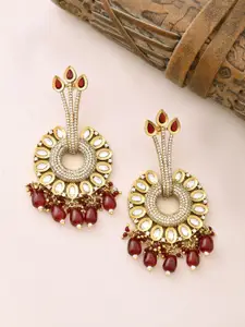 Voylla Contemporary Drop Earrings