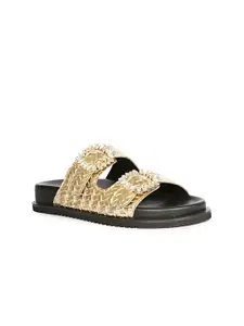 Viviblu Women Embellished Open Toe Flats