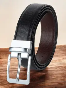 The Roadster Lifestyle Co Men Textured Formal Belts