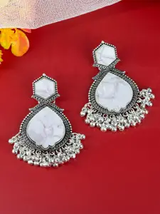 PRIVIU Geometric Drop Earrings