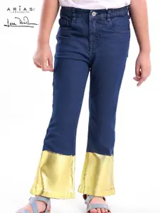 ARIAS By LARA DUTTA Girls Low Distress Jeans