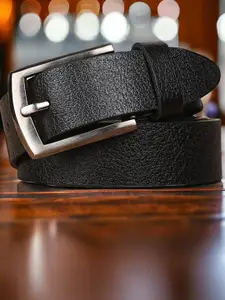 Provogue Men Textured Leather Formal Belt