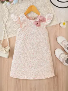 INCLUD Flutter Sleeve A-Line Dress